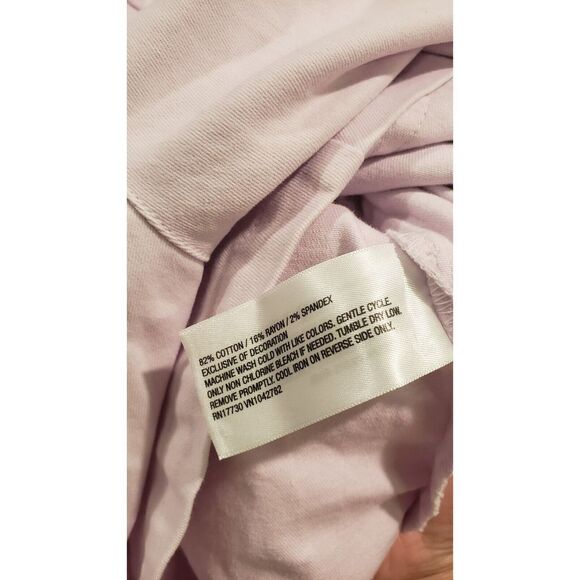 Pride Adult Plus Size XXL Short Sleeve Utility Romper Light Purple NWT - Picture 5 of 6